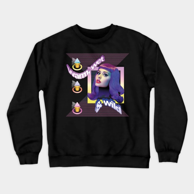 warm wet wild Crewneck Sweatshirt by a$$thetics